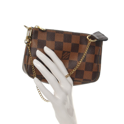 Louis Vuitton Damier Ebene Mini Pochette Accessories 2 of 7