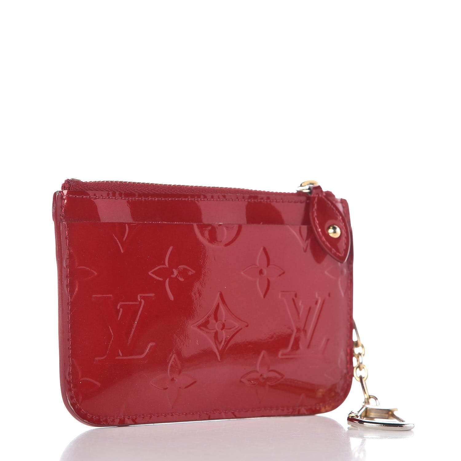 Louis Vuitton Vernis Key Pouch Pomme D'Amour 3 of 12