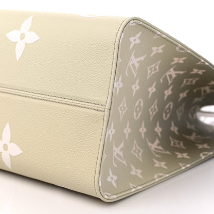 Louis Vuitton Monogram Giant Spring In The City OnTheGo MM Sunset Kaki 8 of 8