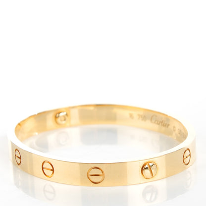 Cartier 18K Yellow Gold LOVE Bracelet 16 3 of 5