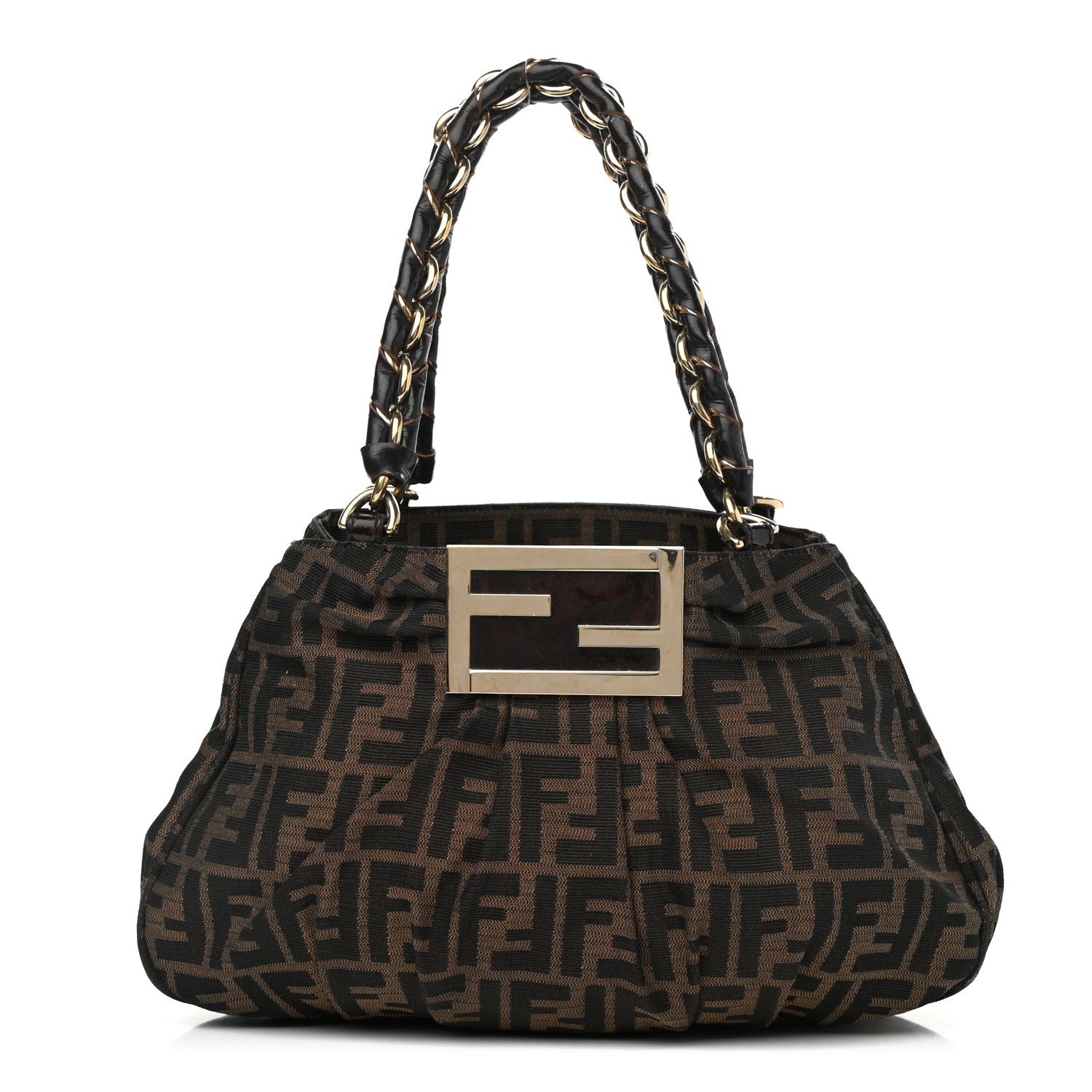Fendi Zucca Mia Tote Tobacco 1 of 9