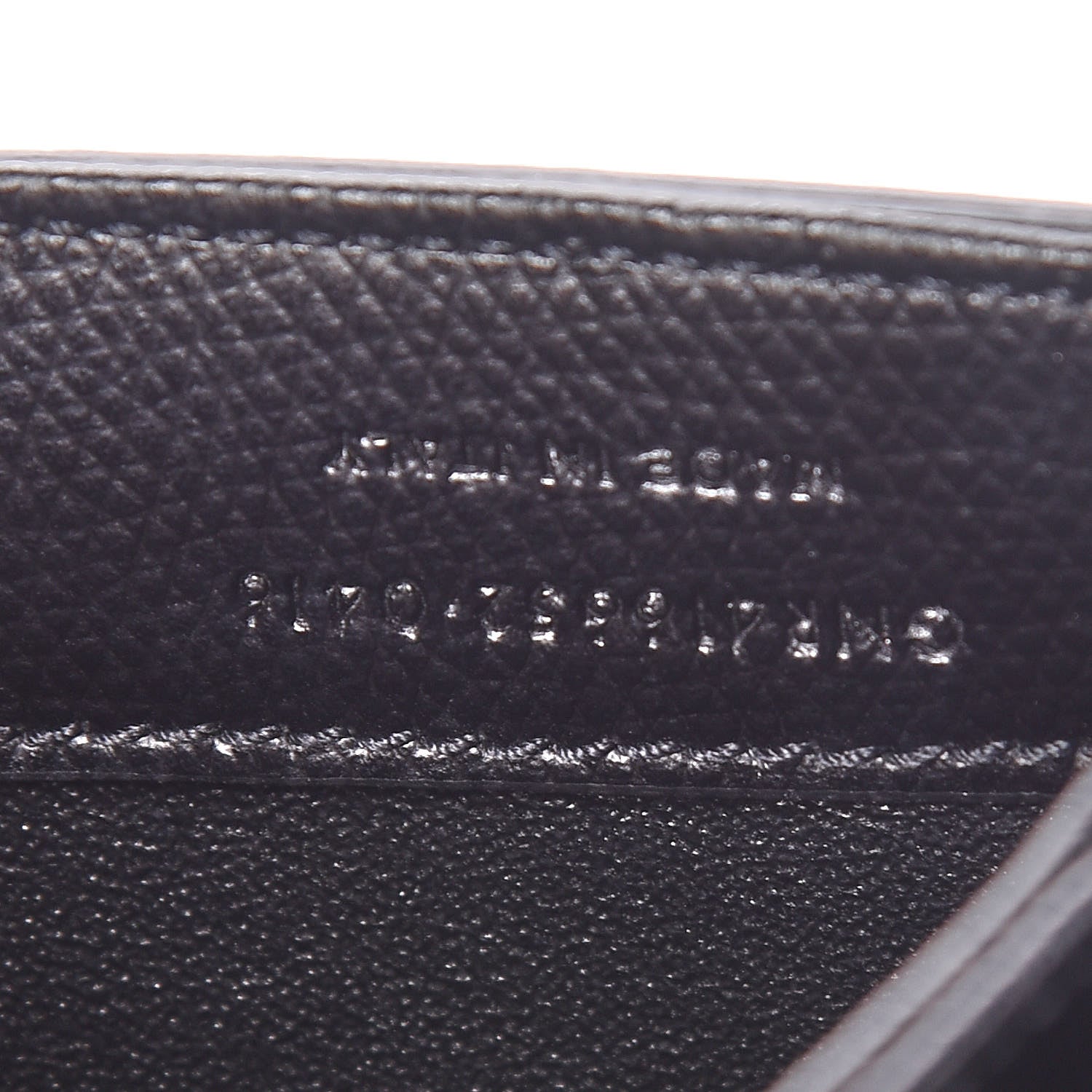 Saint Laurent Textured Calfskin Medium Classic Monogram Universite Bag Black 11 of 12