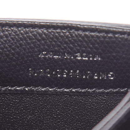 Saint Laurent Textured Calfskin Medium Classic Monogram Universite Bag Black 11 of 12
