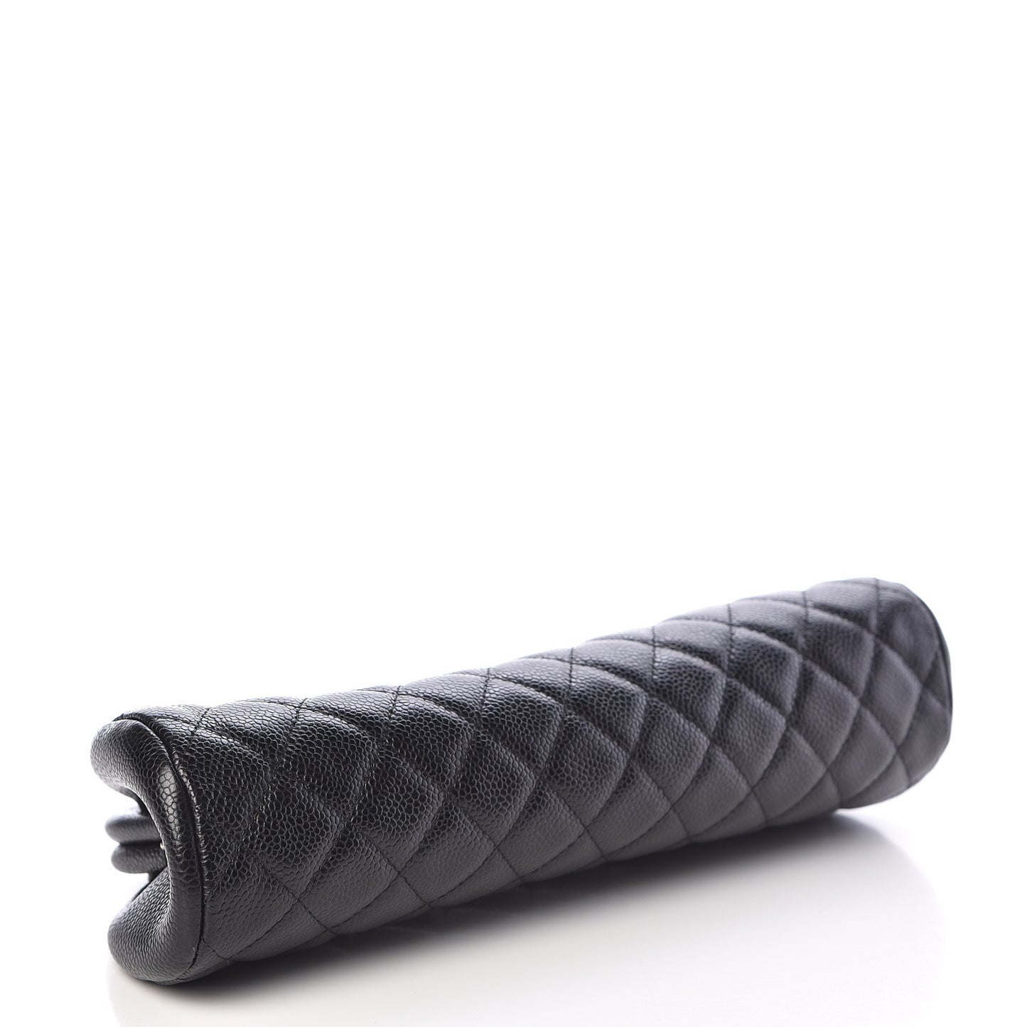 Caviar Quilted Timeless Clutch Black