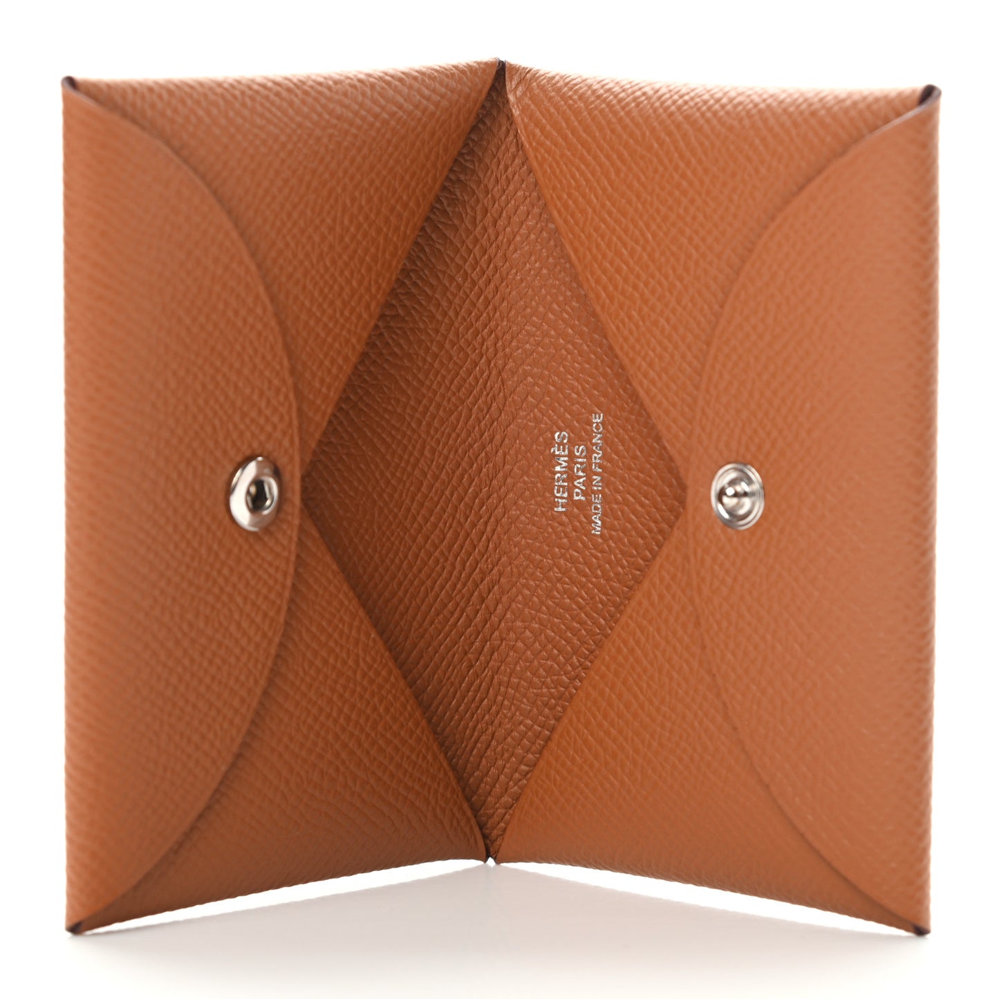 Epsom Calvi Card Case Gold