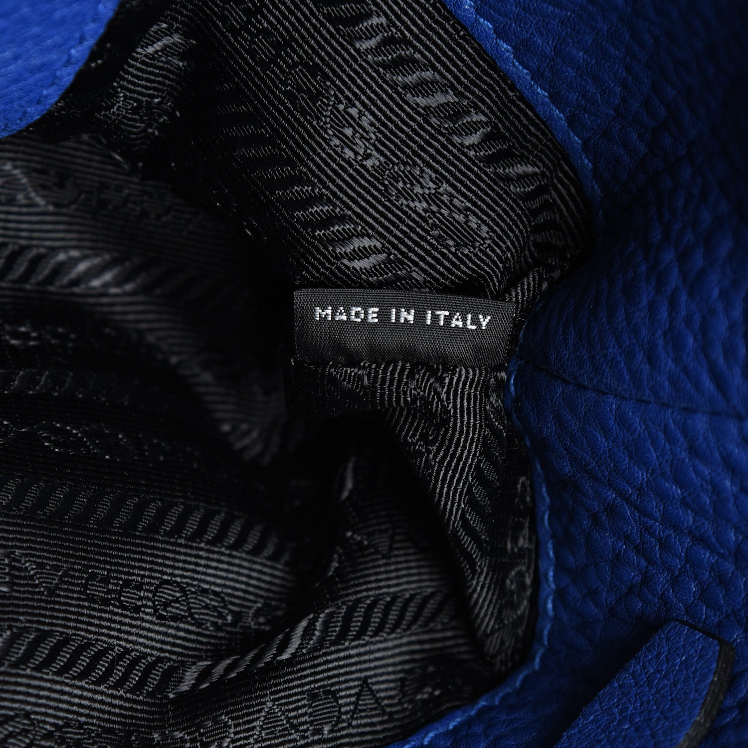 Prada Vitello Daino Bucket Royal 6 of 10