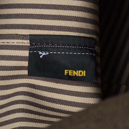 Fendi Zucca Spalmati Medium Roll Tote Tobacco Moro 6 of 10