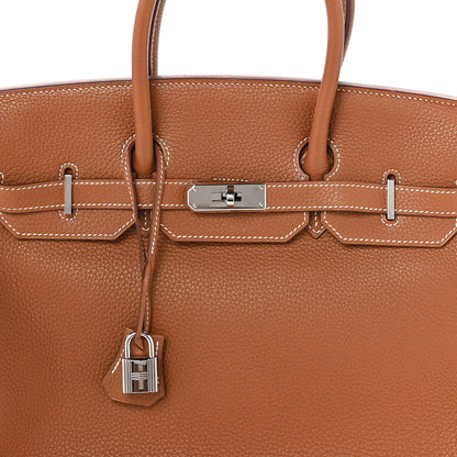 Hermes Togo Birkin 35 Gold 8 of 14