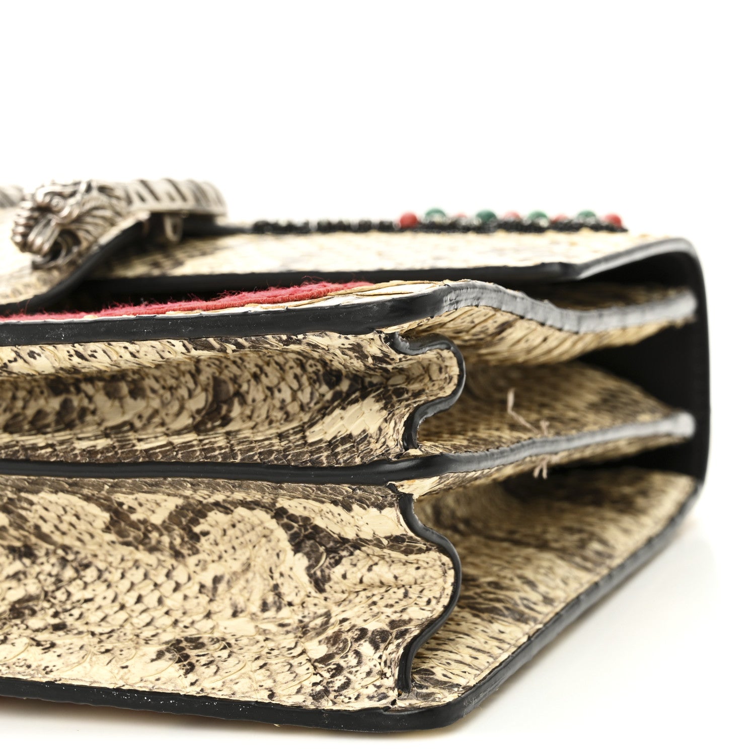 d*4様 GUCCI バングル　パテントレザー　特価〜1/31布ケース、ボックス Gucci Snakeskin Bamboo Web Medium L'Aveugle Par Amour Dionysus Top