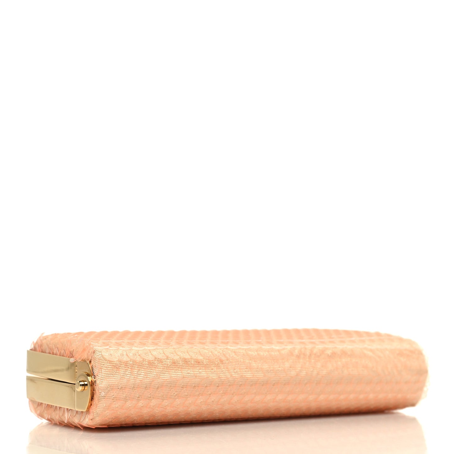 Sequin Moire Small Broadway Evening Bag Neutral