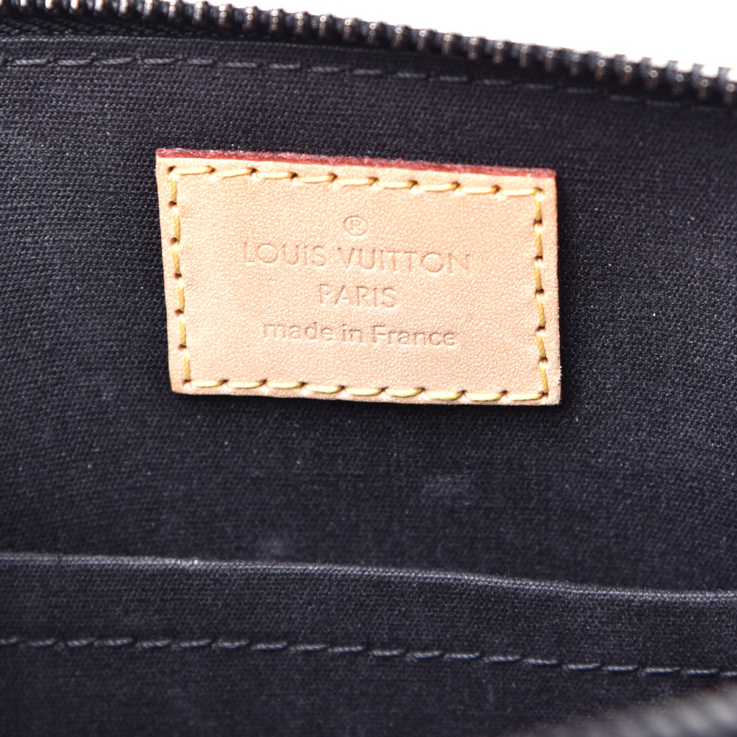 Louis Vuitton Vernis Alma BB Noir Magnetique 6 of 8