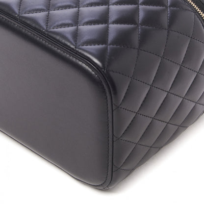 Chanel Lambskin Quilted Large Vanity Pouch Black 5 of 10