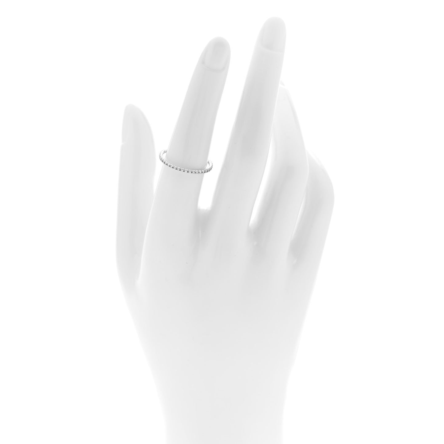 Platinum Diamond Metro Full Eternity Band Ring 53 6.5