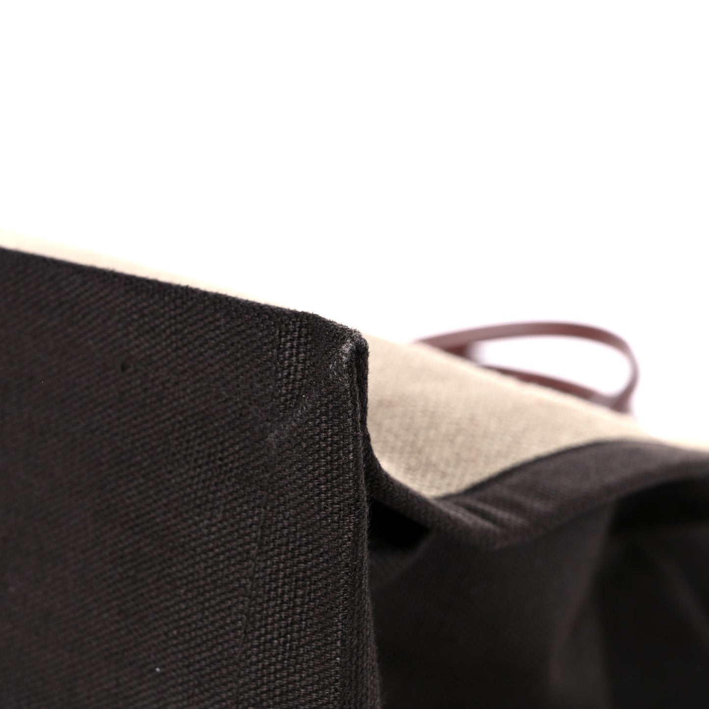 Linen Calfskin Rive Gauche Tote Natural
