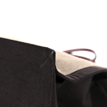 Saint Laurent Linen Calfskin Rive Gauche Tote Natural 8 of 14