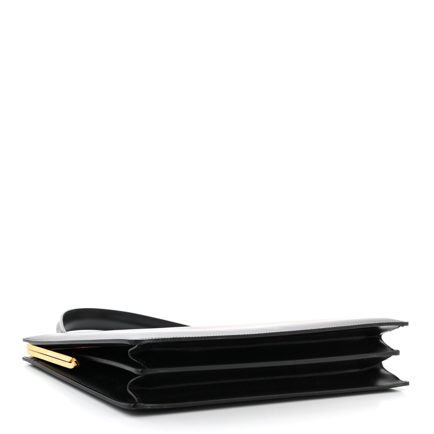 Celine Box Calfskin Medium Clasp Bag Black 4 of 11