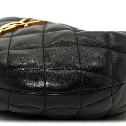 Saint Laurent Lambskin Quilted Icarino Bag Black 10 of 10