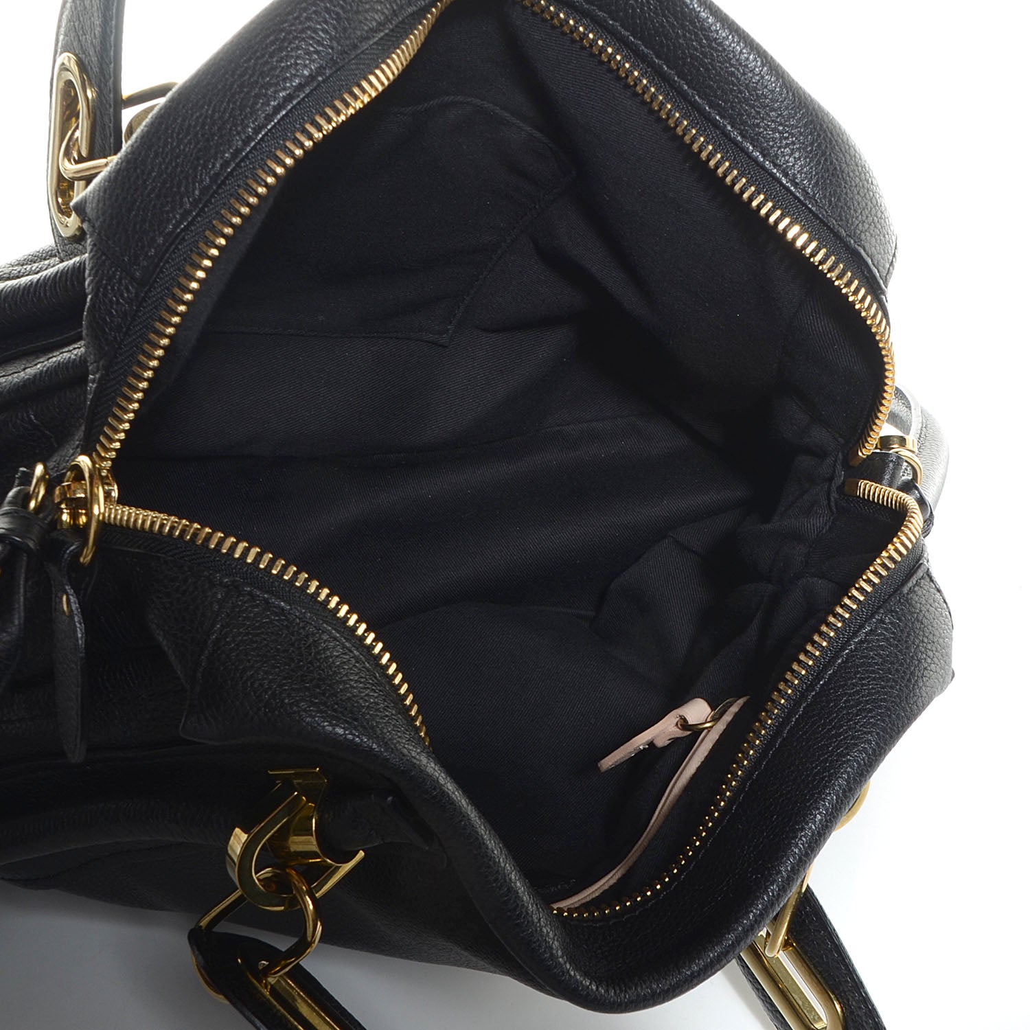 Chloe Calfskin Medium Paraty Black 5 of 10