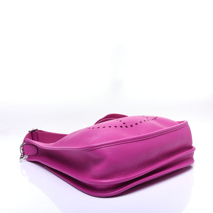 Hermes Taurillon Clemence Evelyne III PM Magnolia 4 of 12