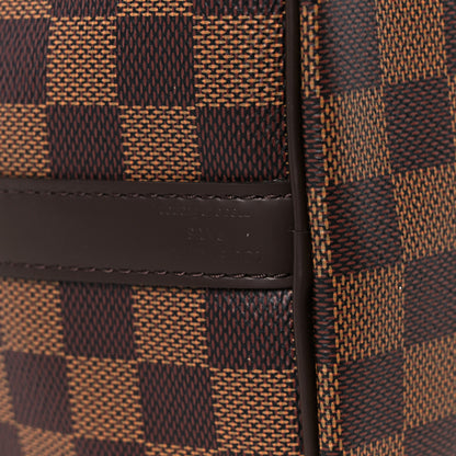 Louis Vuitton Damier Ebene Speedy Bandouliere 25 8 of 12