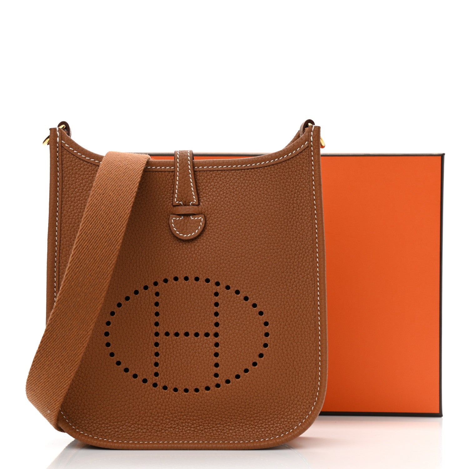 Hermes Taurillon Maurice Evelyne TPM Gold 11 of 11