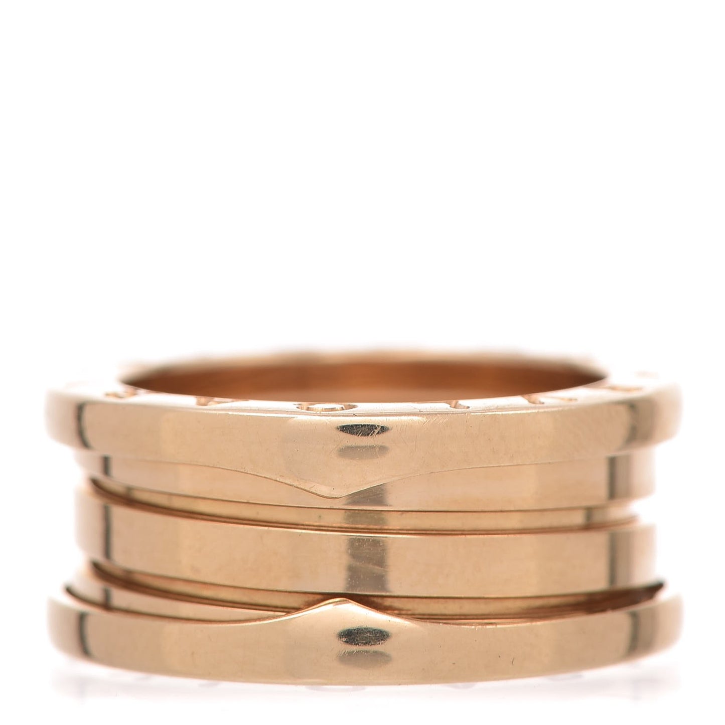 18K Yellow Gold B.Zero1 Three-Band Ring 51 5.75