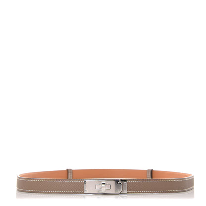 Hermes Epsom Kelly Belt Etoupe 1 of 6