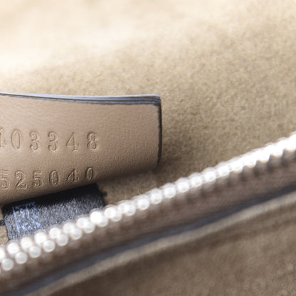 Gucci GG Supreme Monogram Medium Dionysus Shoulder Bag Taupe 8 of 11