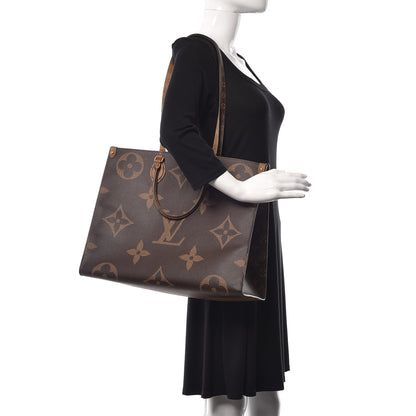 Louis Vuitton Reverse Monogram Giant Onthego GM 3 of 11