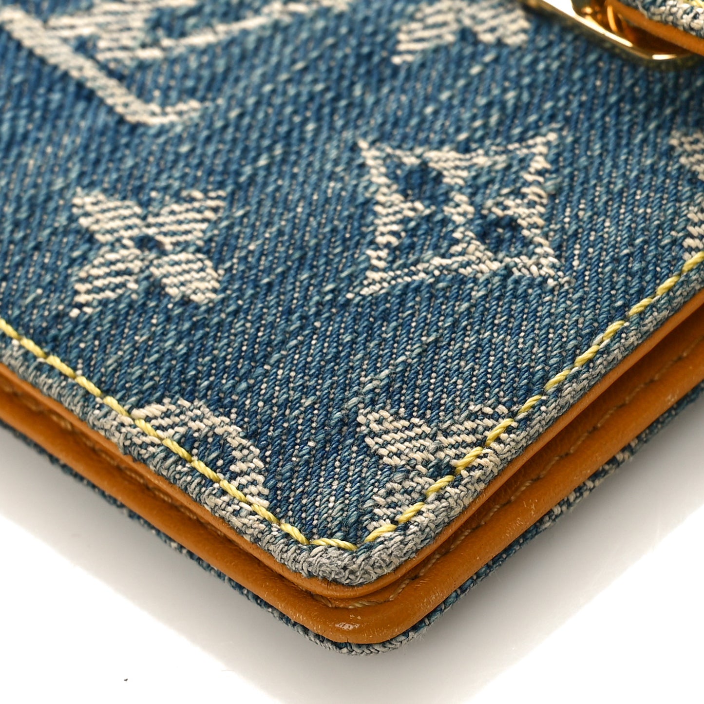 Monogram Denim Agenda PM Blue