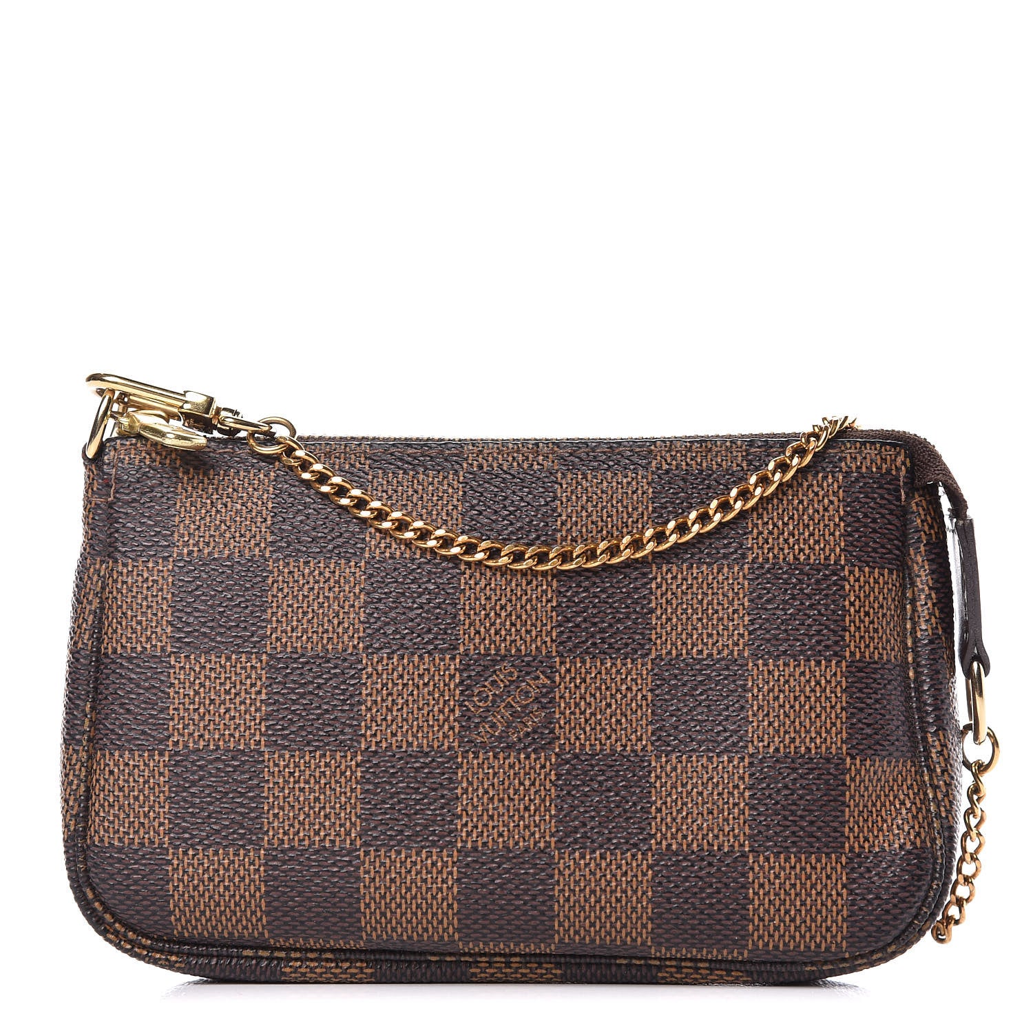 Louis Vuitton Damier Ebene Mini Pochette Accessories 1 of 10