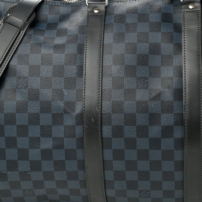 Louis Vuitton Damier Cobalt Keepall Bandouliere 55 11 of 15