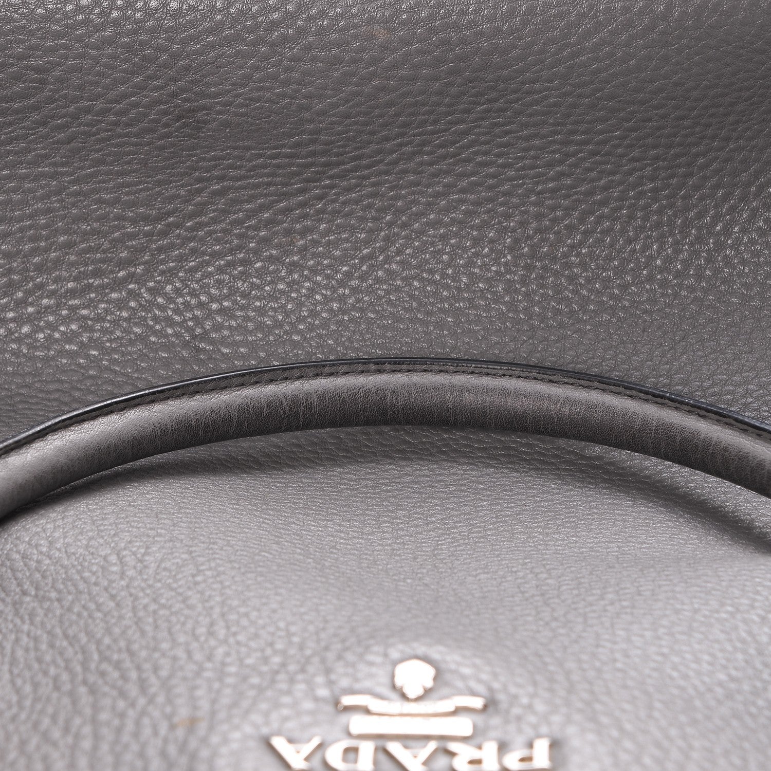 Prada Vitello Daino Side Pocket Tote Marmo 8 of 8