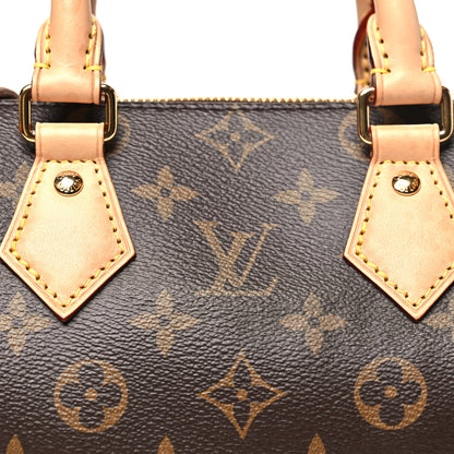 Louis Vuitton Monogram Speedy Bandouliere 20 Beige 6 of 10