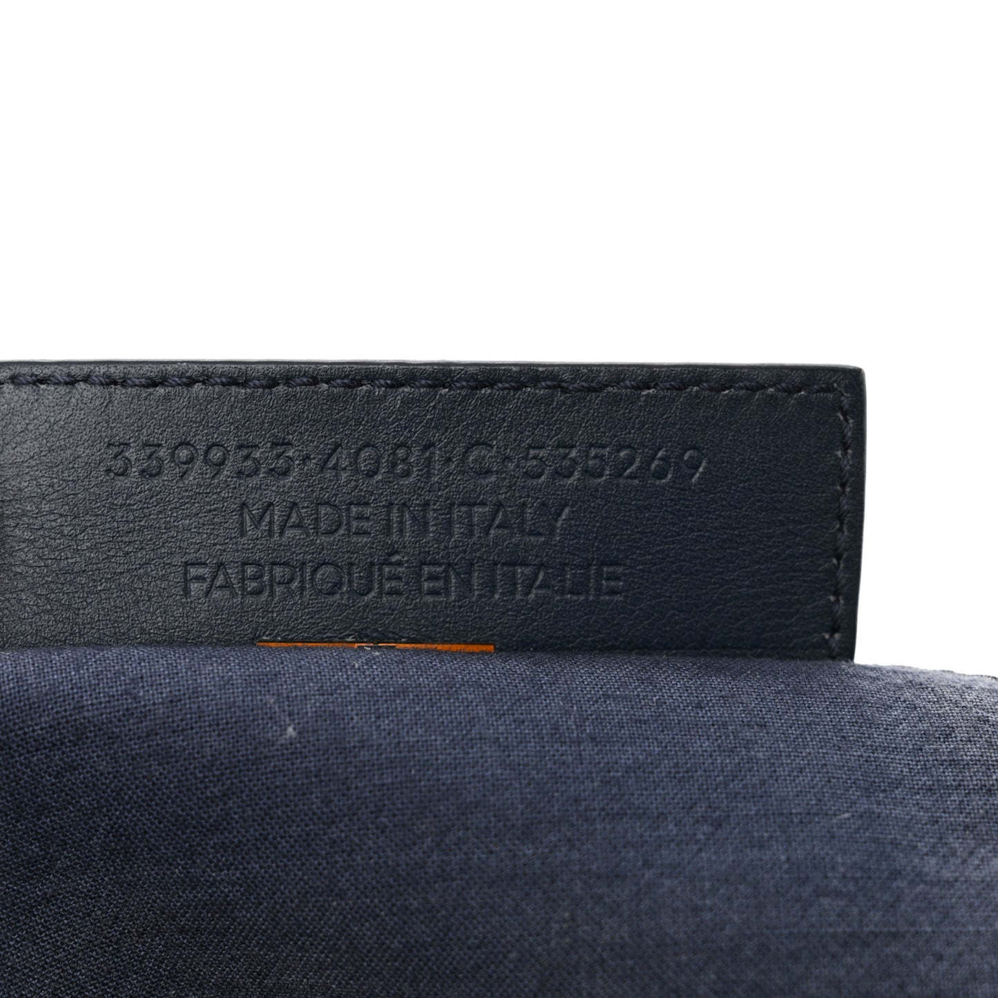 Cotton Canvas Satin Calfskin S Navy Cabas Natural Black