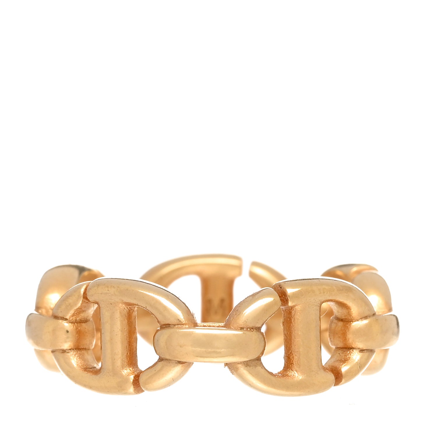 Metal CD Navy Ring M Gold