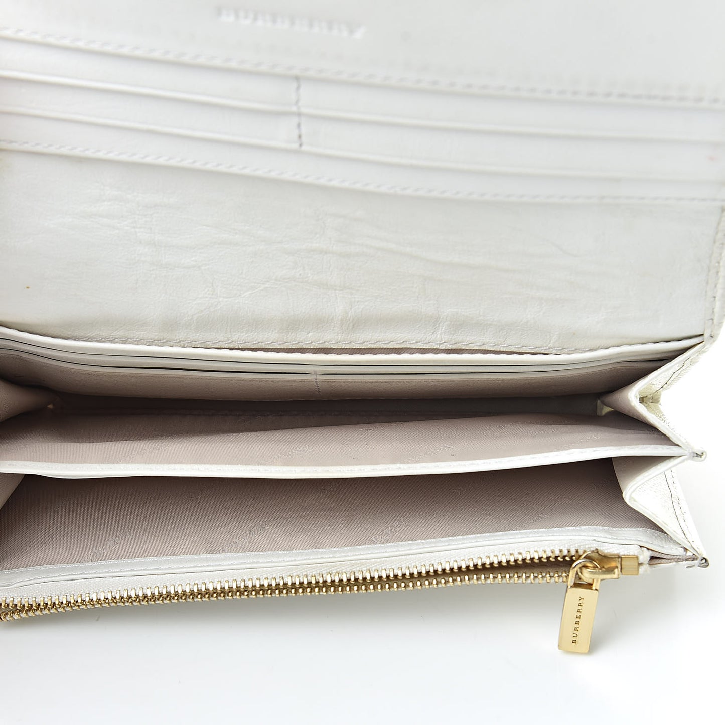 Haymarket Check Penrose Continental Wallet White
