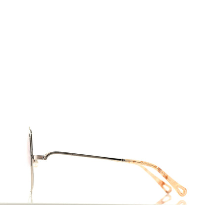 Chloe Oversized Round Carlina Oversized Round Sunglasses CE114ST Gold 3 of 7