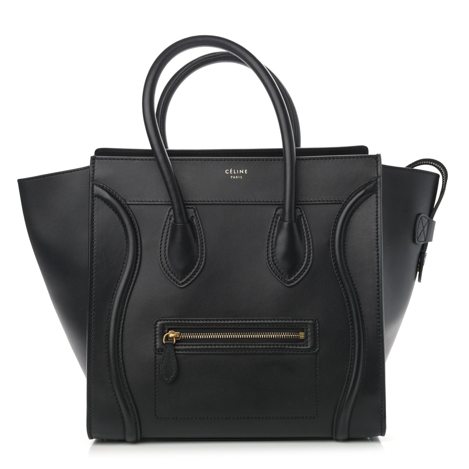 Celine Smooth Calfskin Mini Luggage Black 1 of 9