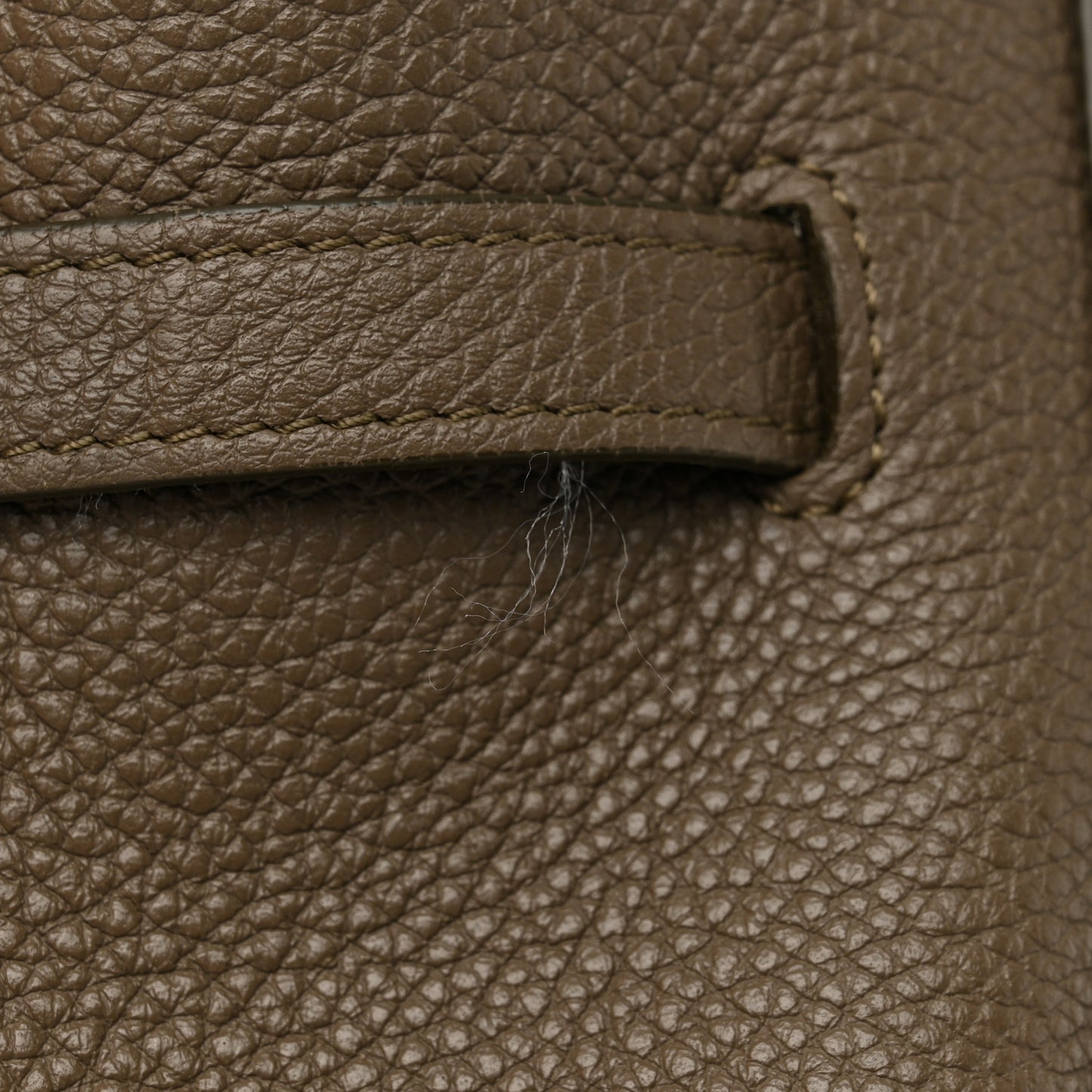 Soft Grained Calfskin Small Belt Cabas Phantom  Taupe