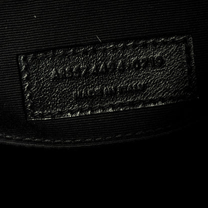 Saint Laurent Calfskin Matelasse Monogram Lou Camera Bag Black 7 of 9