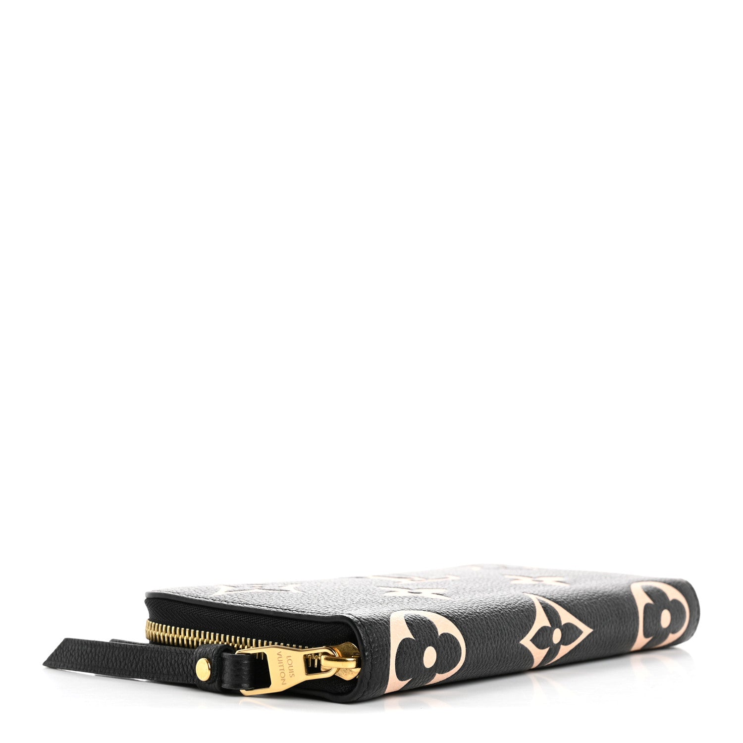Louis Vuitton Empreinte Monogram Giant Zippy Wallet Black Beige 4 of 6