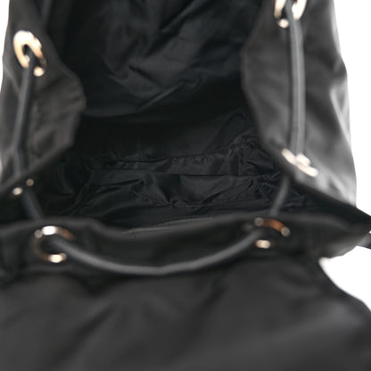 Burberry Nylon Logo Print Medium Rucksack Backpack Black 5 of 9