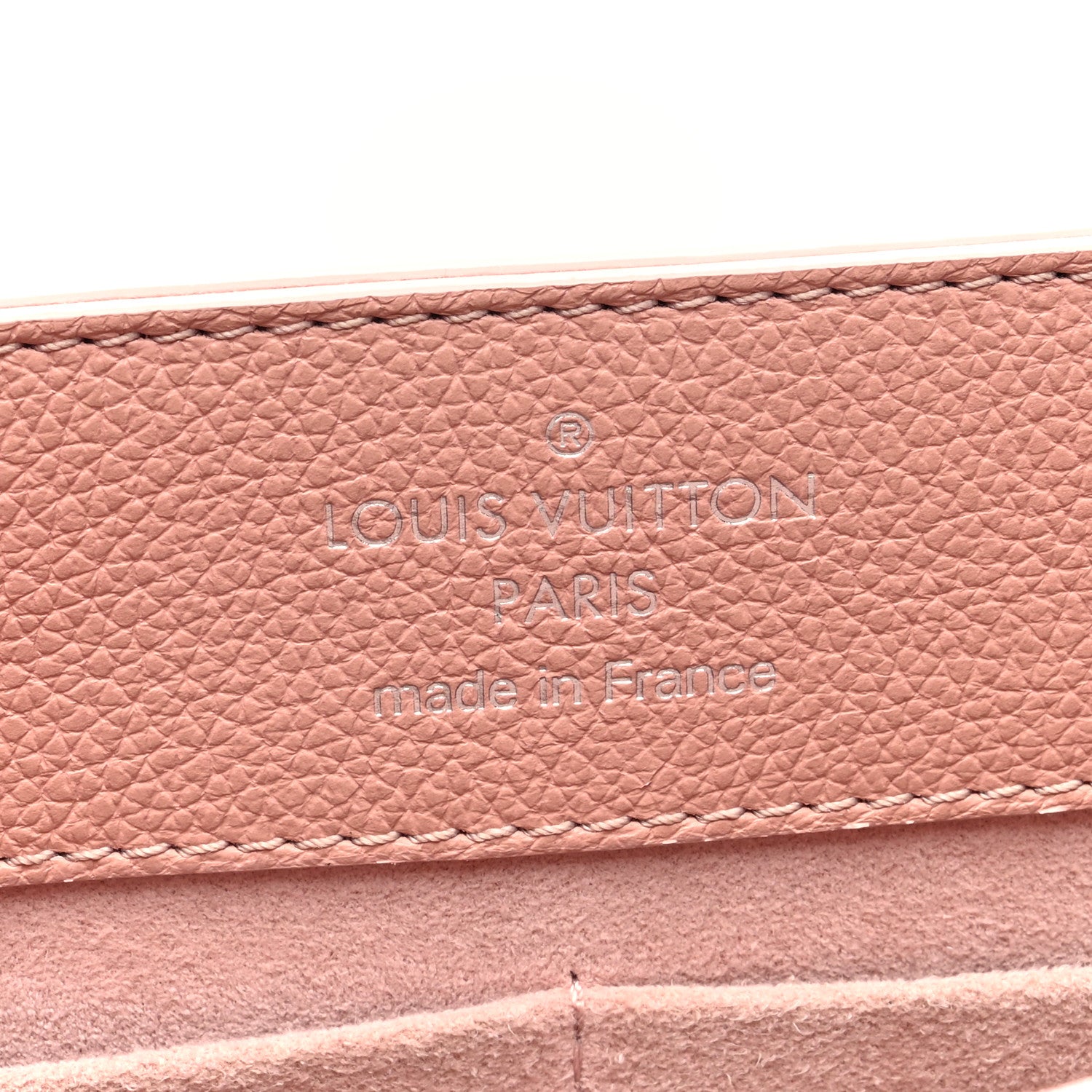 Louis Vuitton Soft Calfskin Lockme Ever Rose Ballet White Maito Black 6 of 9