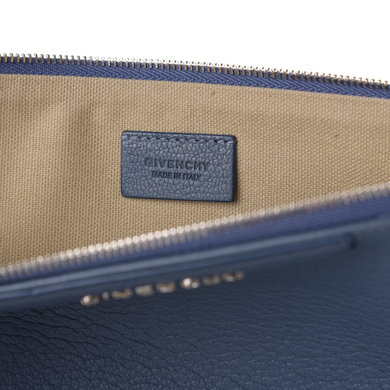 Givenchy Sugar Goatskin Medium Antigona Pouch Mineral Blue 6 of 8