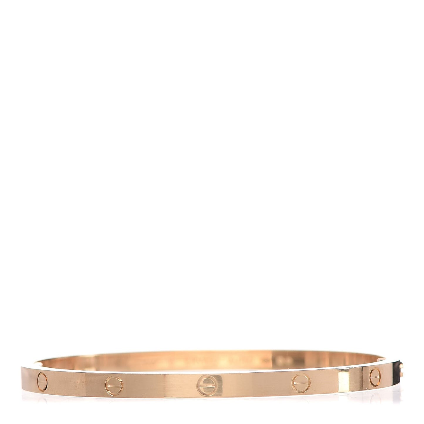 18K Yellow Gold Small LOVE Bracelet 16