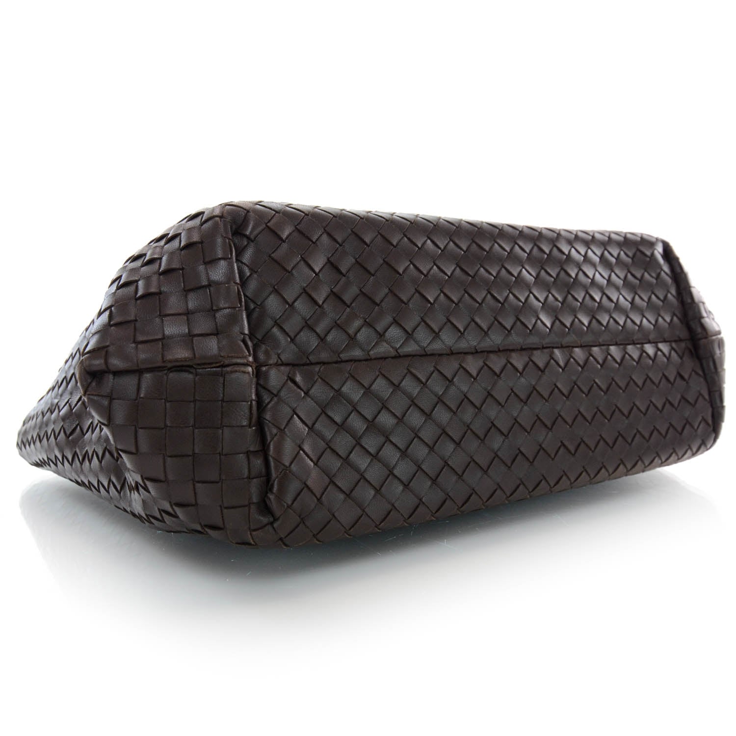 Bottega Veneta Nappa Intrecciato Large Capri Tote Ebano 4 of 8