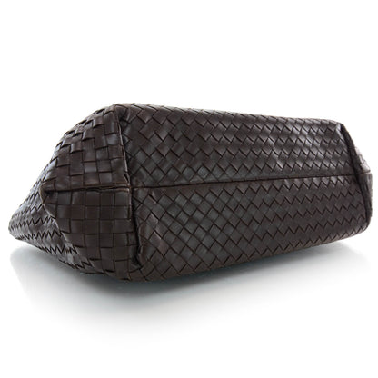 Bottega Veneta Nappa Intrecciato Large Capri Tote Ebano 4 of 8