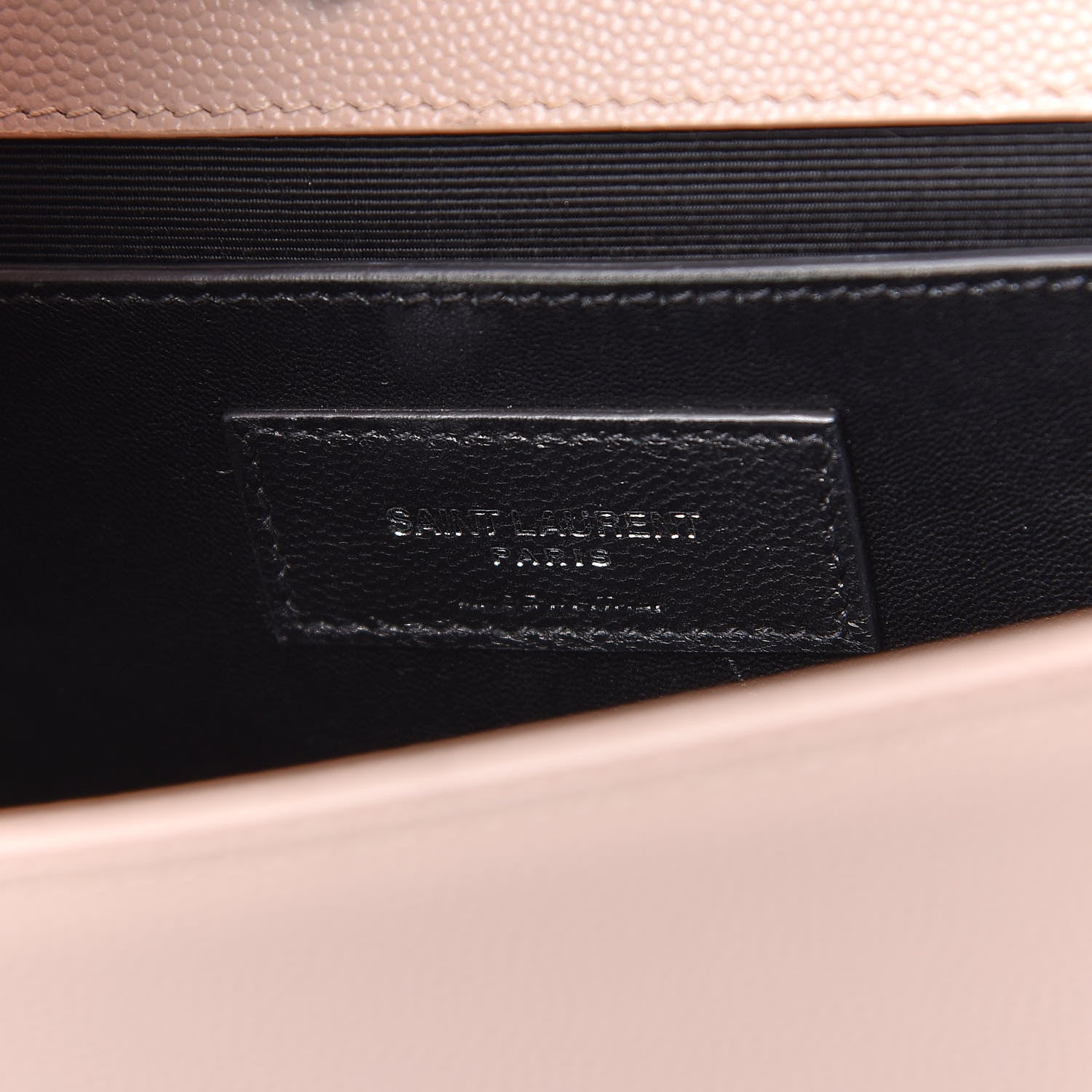 Saint Laurent Grain De Poudre Medium Classic Monogram Kate Satchel Marble Pink 6 of 11