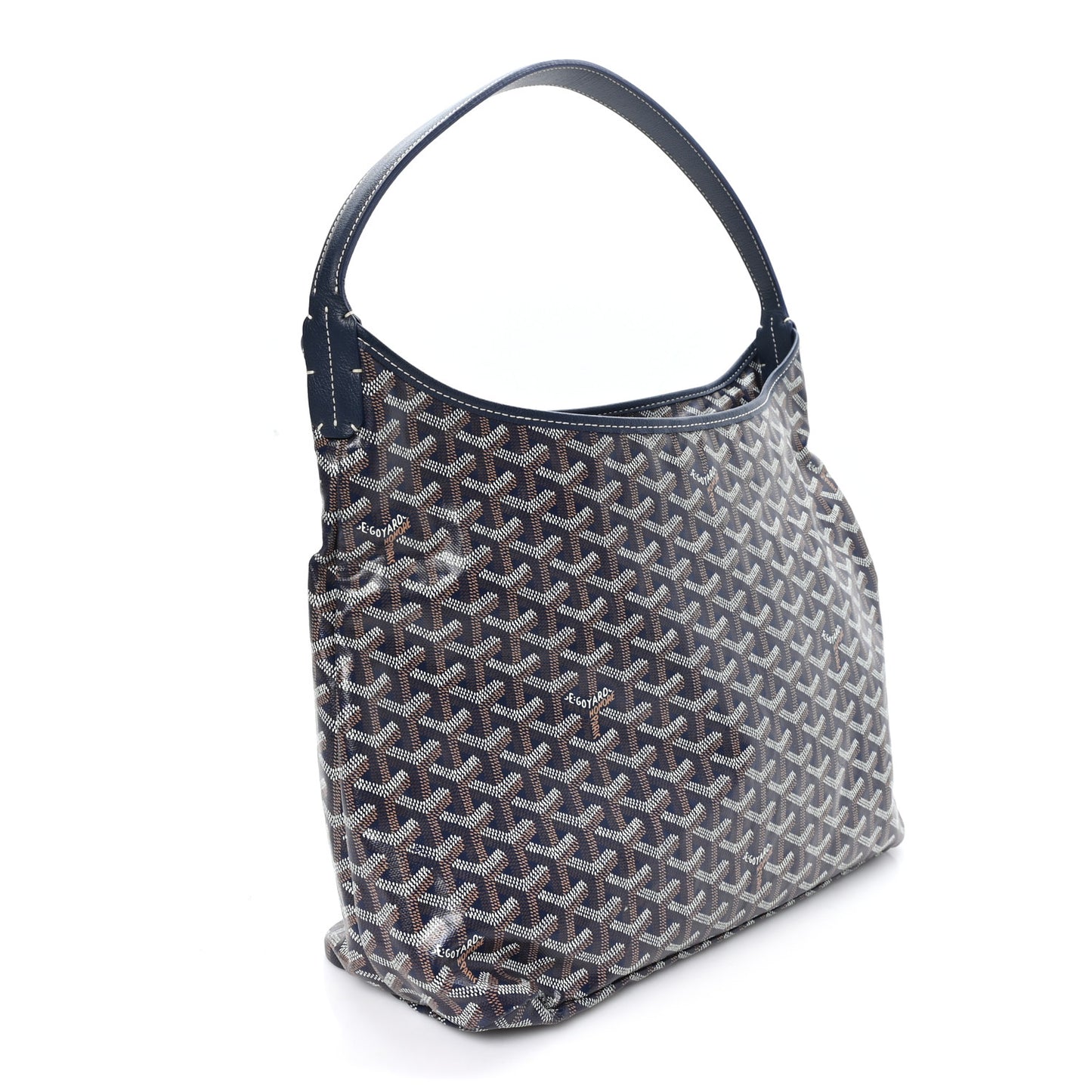 Goyardine Boheme Hobo Navy Blue Navy Blue